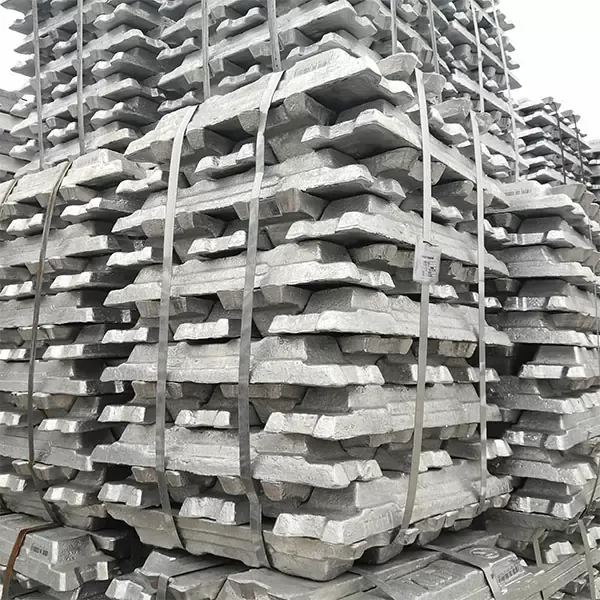 China aluminium A7 ingots